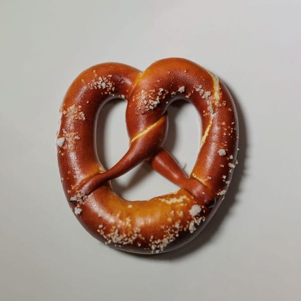 6 Unidades Pretzel forma tradicional