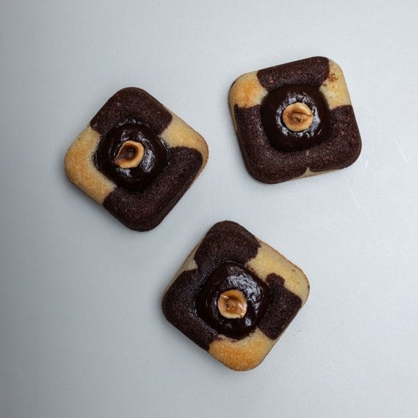 6 Unidades Financier marmolado